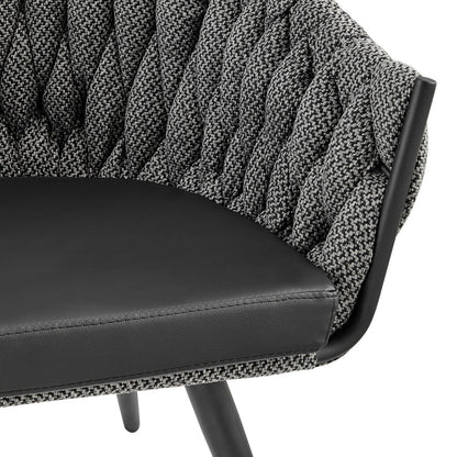 New Pacific Direct Fabian Fabric/ PU Accent Arm Chair -  1240018-5776