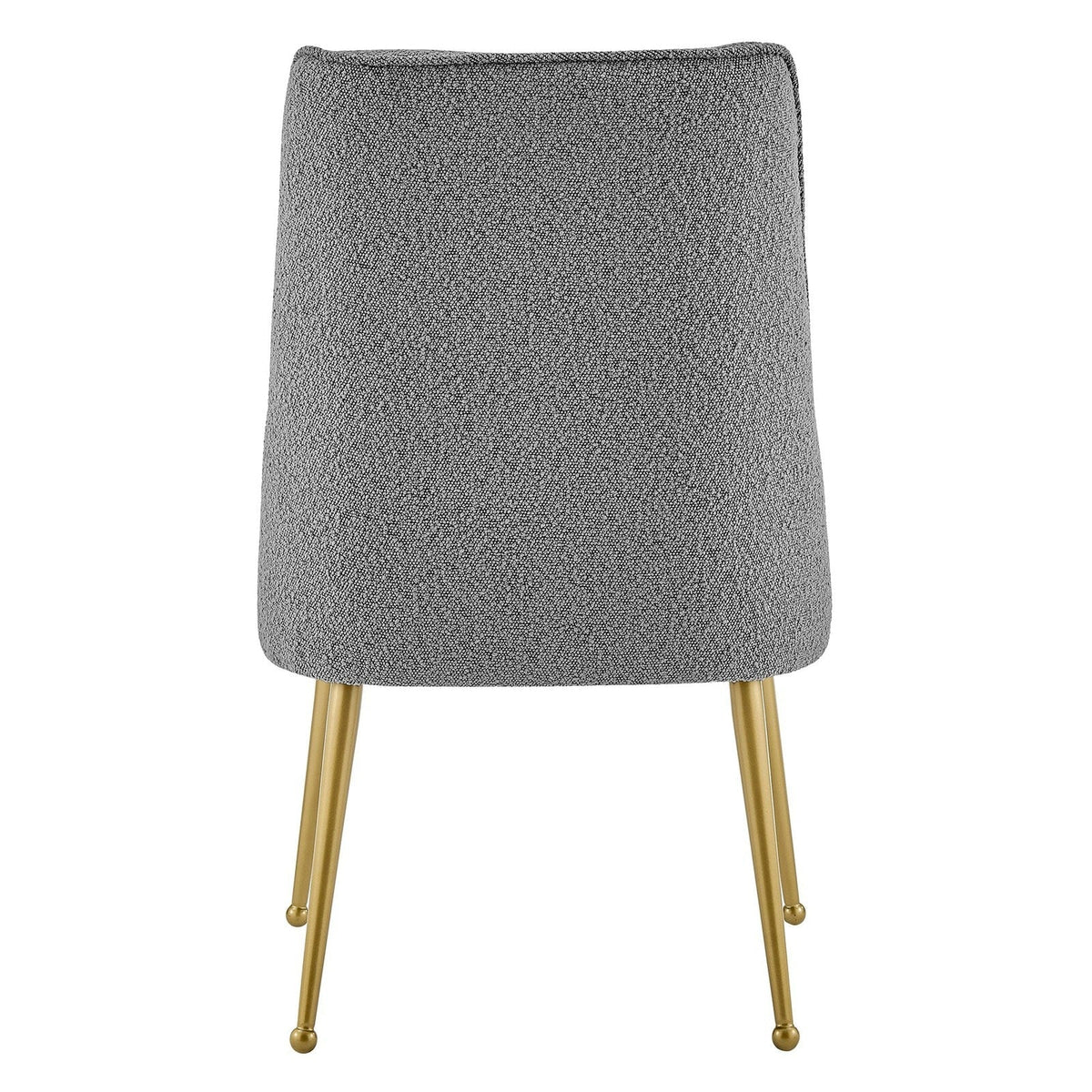 New Pacific Direct Cedric Fabric Dining Side Chair Gold Legs, (Set of 2)  - 1250026-564
