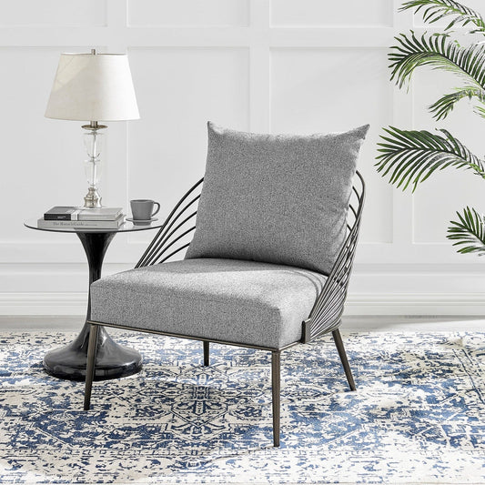 New Pacific Direct Kelby Fabric Accent Chair  - 1250034-572
