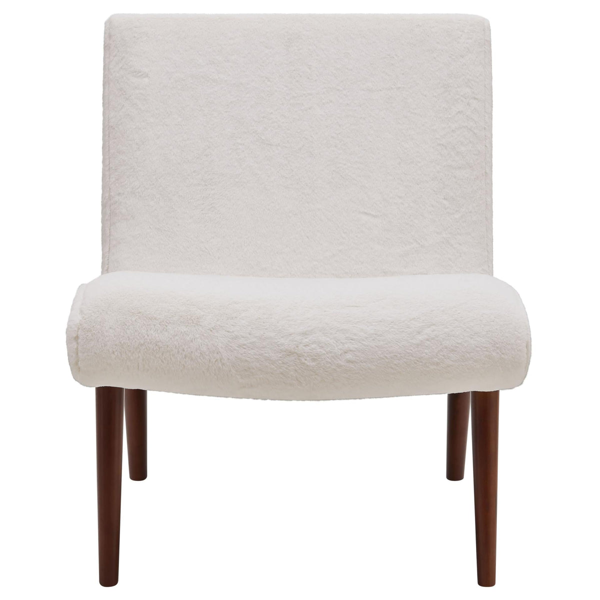 New Pacific Direct Alexis Faux Fur Fabric Chair  - 1900134-408