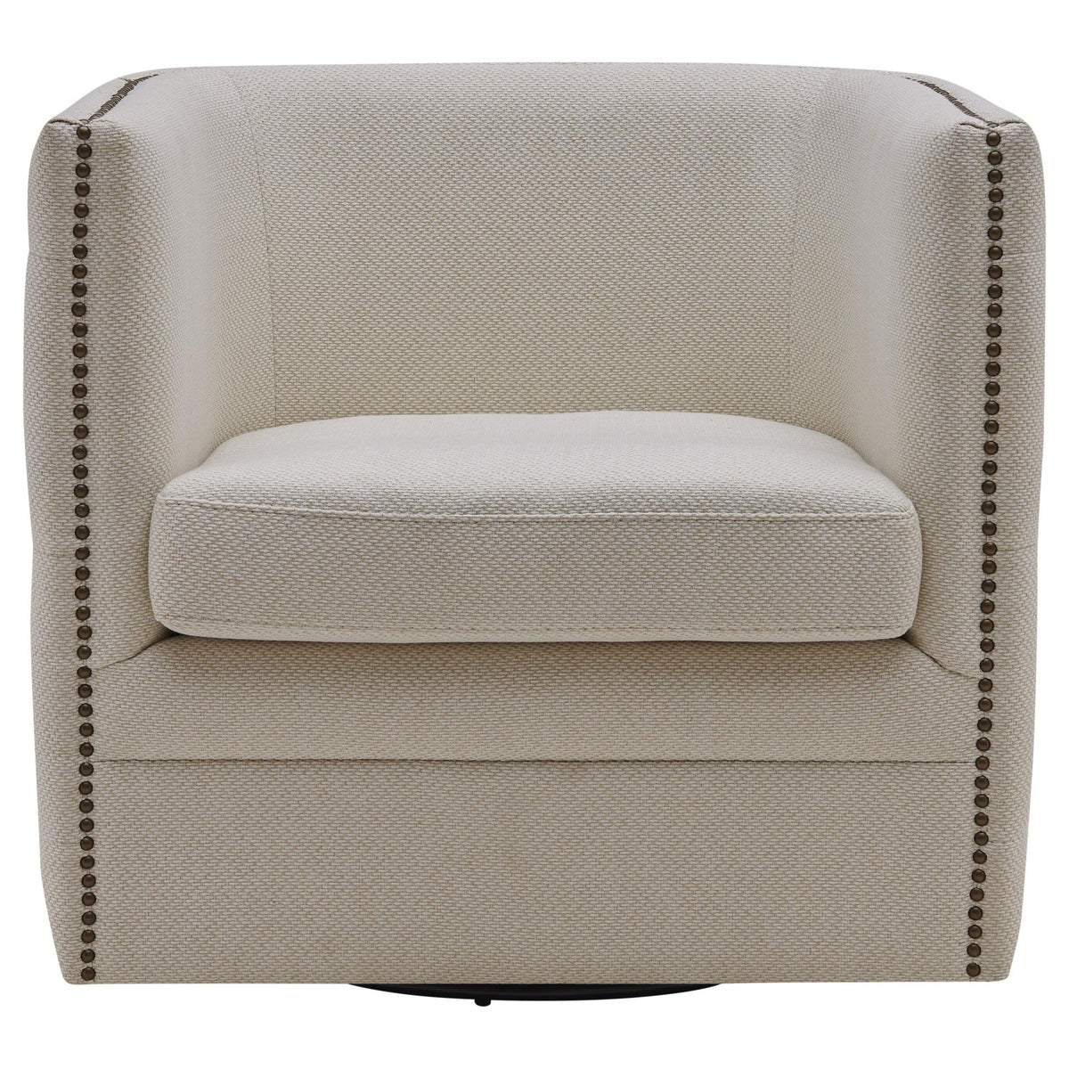 New Pacific Direct Leslie Fabric Swivel Tufted Chair - 900148-276