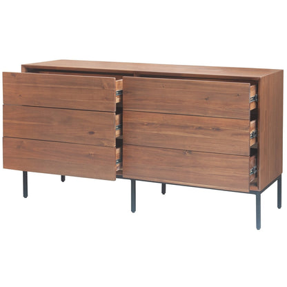 New Pacific Direct Hathaway 6-Drawer Dresser 8000050