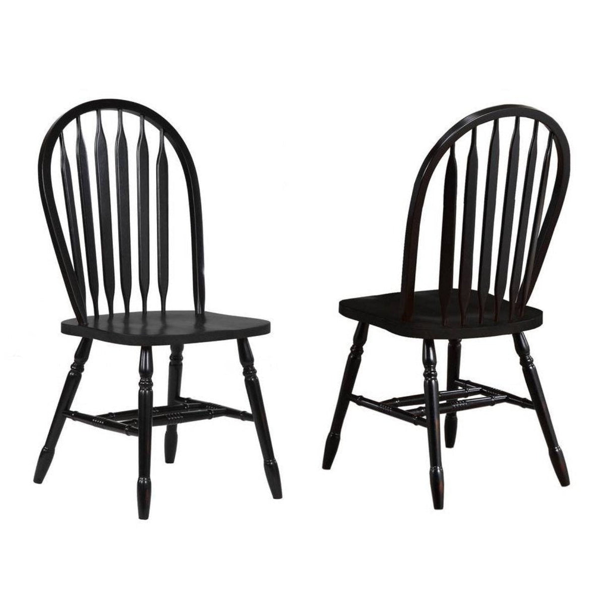Sunset Trading Black Cherry Selections 5 Piece 72" Rectangular Drop Leaf Extendable Dining Set - DLU-TDX3472-820-AB5PC