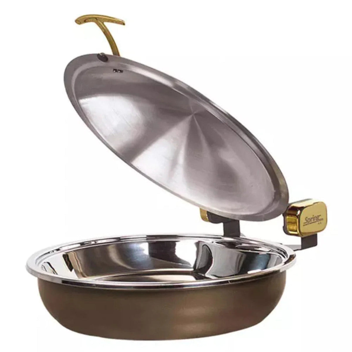Spring USA 2382-587/36 Bronze Sauteuse Induction Buffet Server - SP238258736