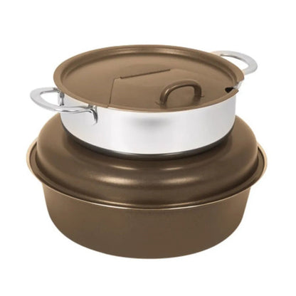 Spring USA 2385-567/6 Seasons Induction Soup Tureen with Chrome Accents - SP23855676