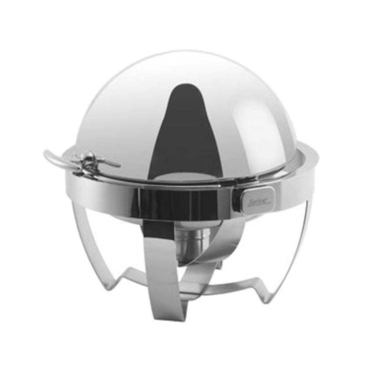 Spring USA 2510-6/35 RONDO Round Chafing Dish, 35cm, SS, 13-3/4"Inserts - SP2510635