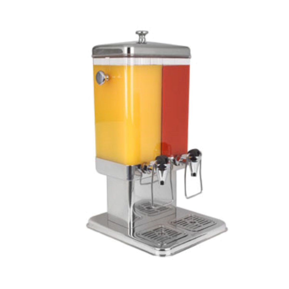 Spring USA 2512-6/5.2 Double Bev/Juice Dispenser, 1 Container,(2) 5 L Capacities - SP2512652