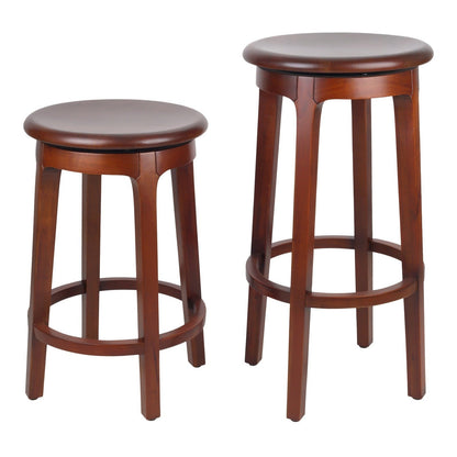 New Pacific Direct Foxy Mahogany Swivel Bar Stool 4800002-MT - 4800002-MT