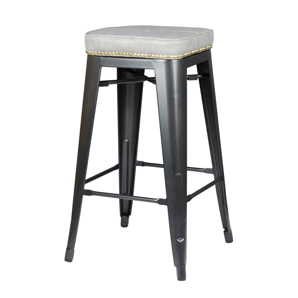New Pacific Direct Metropolis PU Metal Counter Stool, (Set of 4) -  9300028-239