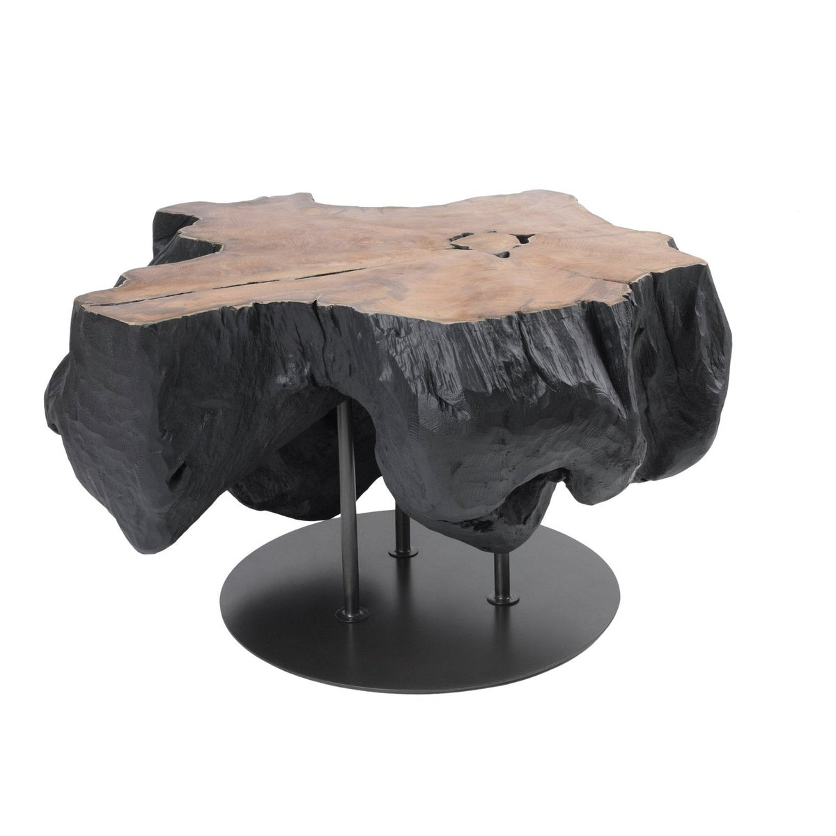 New Pacific Direct Lenna 31.5" Recycled Teak Root End/ Coffee Table 9600039 - 9600039