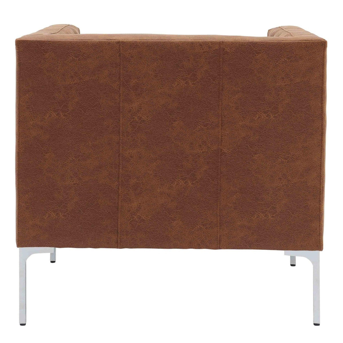 New Pacific Direct Johnson PU Leather Tufted Accent Chair -  9900072-413