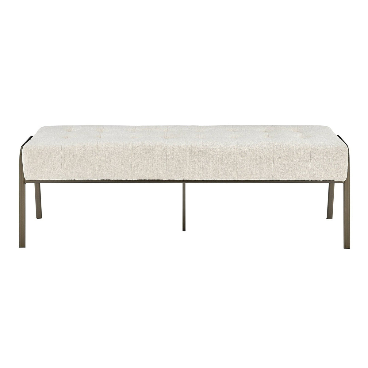 New Pacific Direct Venturi Fabric Tufted Bench -  9900081-567