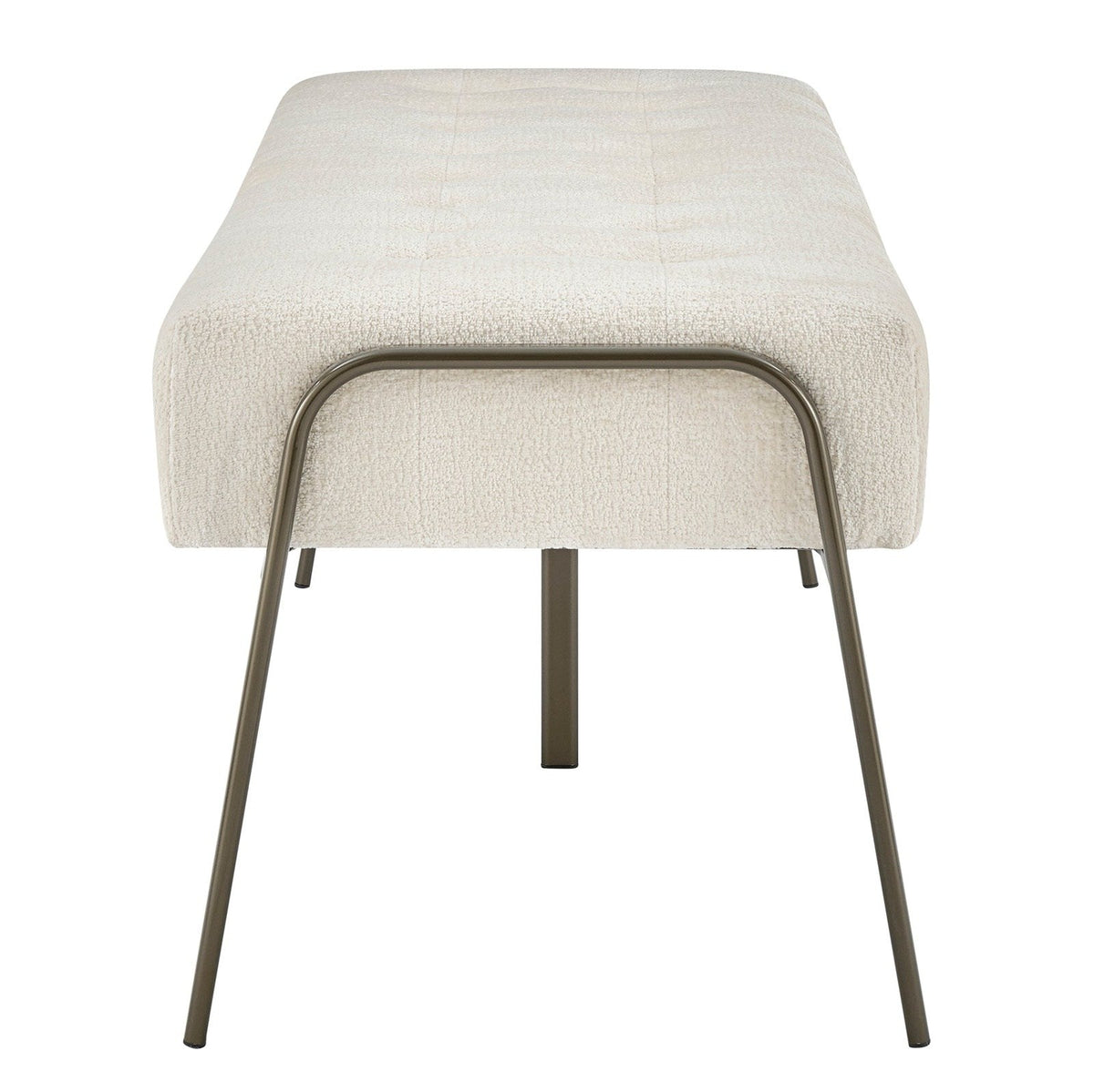 New Pacific Direct Venturi Fabric Tufted Bench -  9900081-567