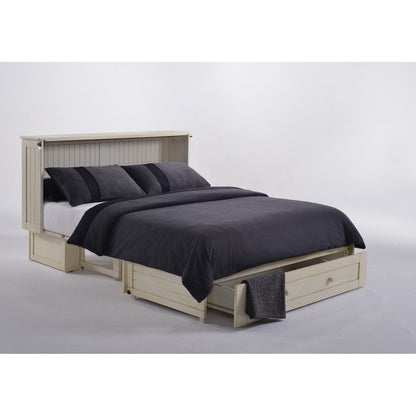 Night and Day Furniture Daisy Queen Murphy Cabinet Bed Complete - MUR-DSY-QEN-BC