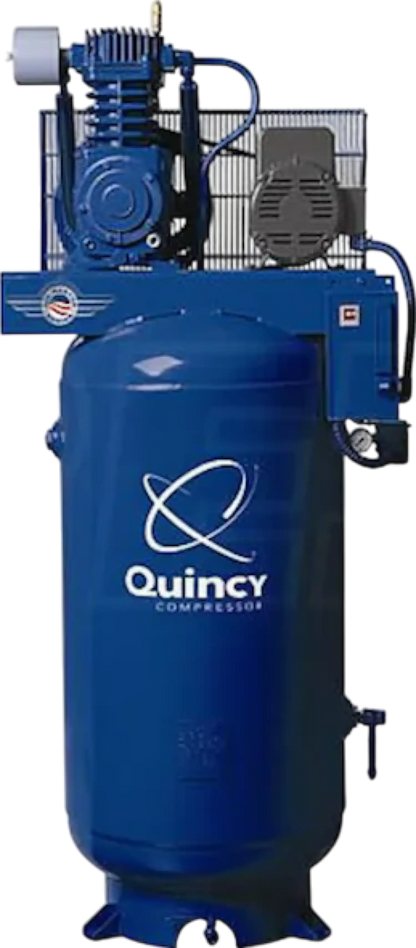 Quincy QT Pro Air Compressor 7.5 HP 80 Gallon Two Stage 1-Phase 230V New - 2020040716