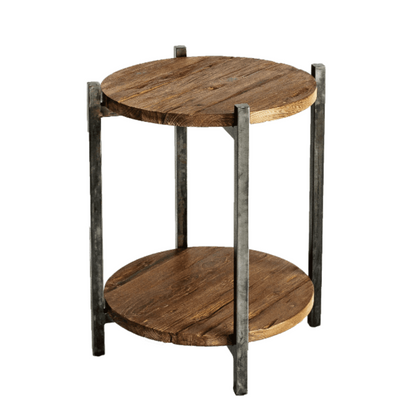 New Pacific Direct Lotta Reclaimed Teak Wood Side/ End Table -  9600018