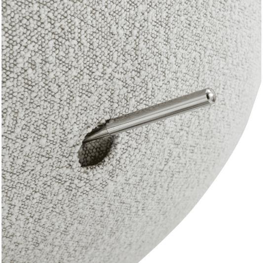New Pacific Direct Max Fabric Swivel Rocker Accent Arm Chair Chrome Legs -  6300065-563