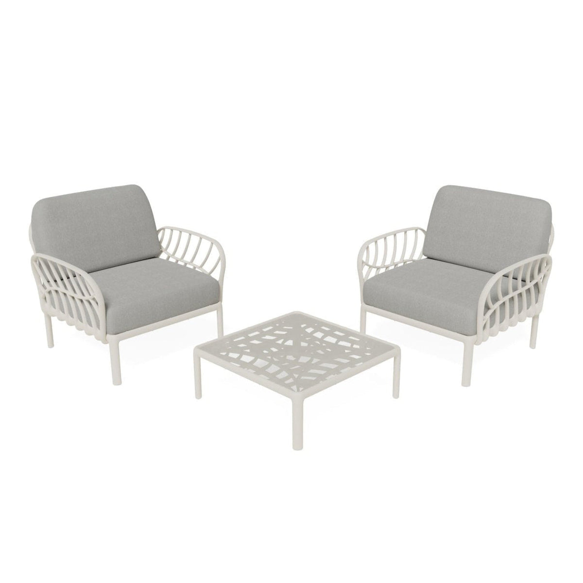 Strata Furniture Dahlia Patio Set Chairs and Table -  ODACCTWG