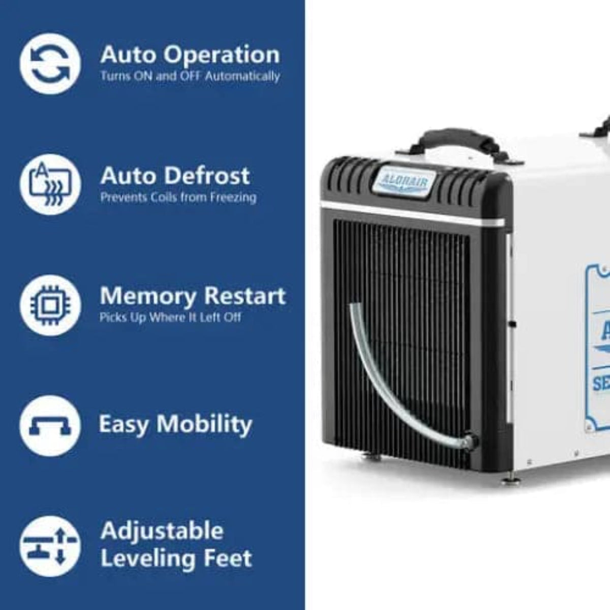 GREE AlorAir Sentinel HD90 Commercial Dehumidifier - B01LW3SOPE
