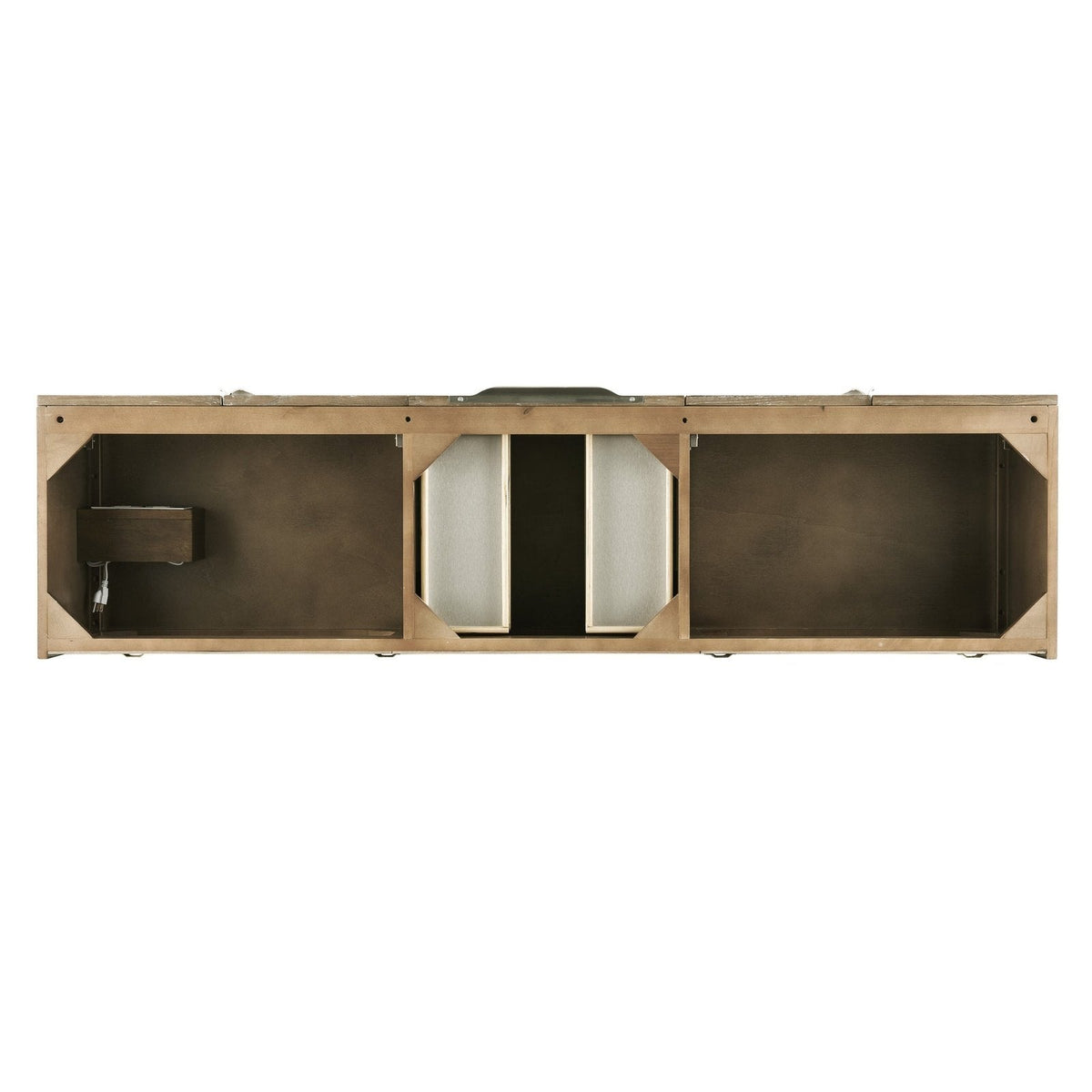 James Martin Vanities Columbia 72" Double Vanity - 388-V72D-AGR-MB-DGG