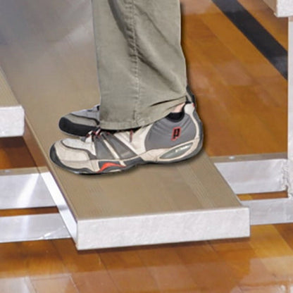 Bleacher - 15 ft. (2 Row - Single Foot Plank) - Tip & Roll - BLCH-2TRG