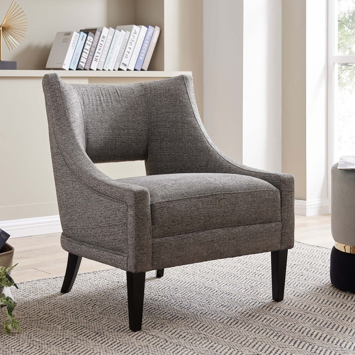 New Pacific Direct Eugene Fabric Accent Chair -  9900054-331