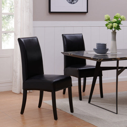 New Pacific Direct Valencia Bicast Leather Chair, (Set of 2)  - 108239-23