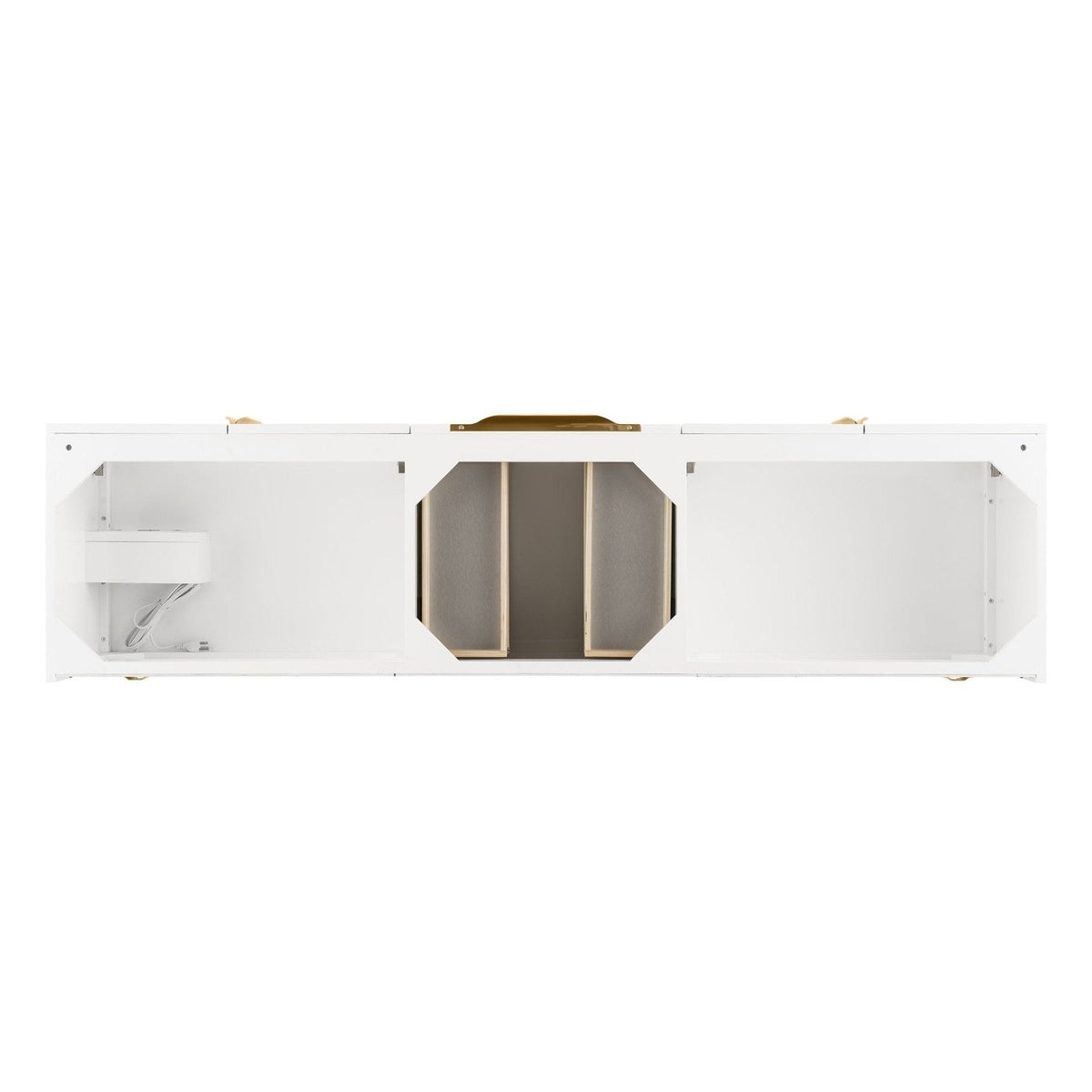 James Martin Vanities Columbia 72" Double Vanity - 388-V72D-AGR-MB-DGG
