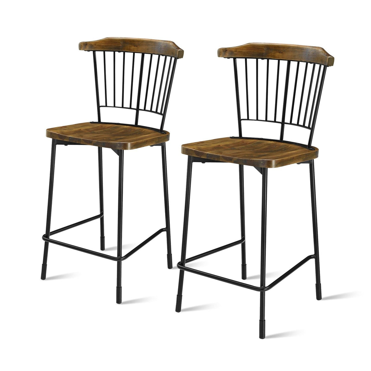 New Pacific Direct Greco Counter Stool, (Set of 2)  - 9300044