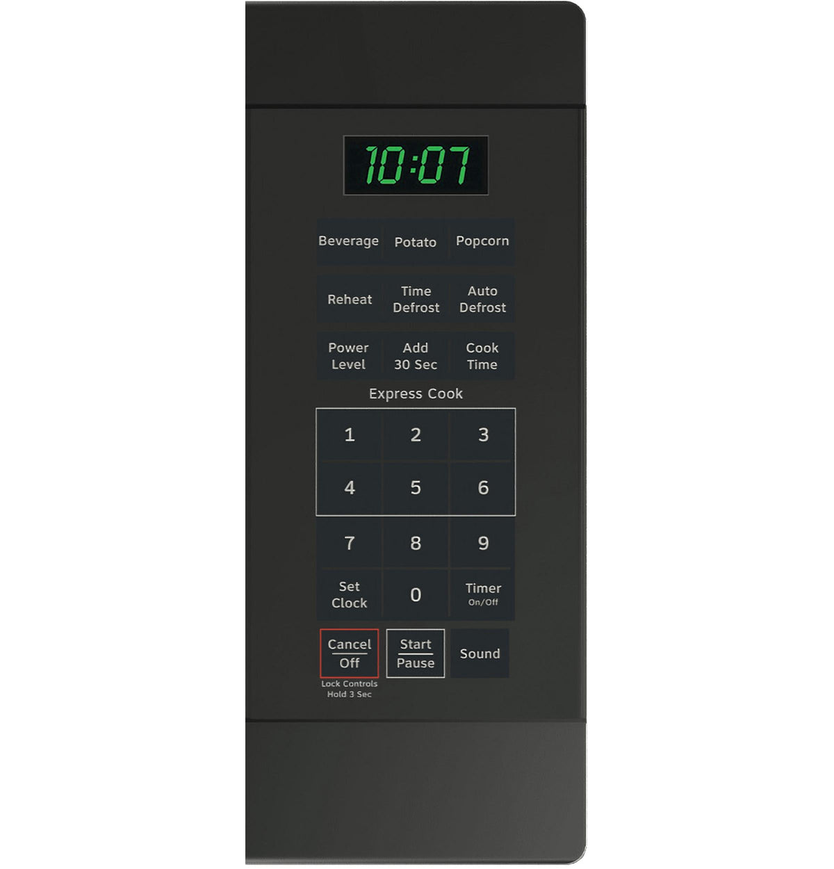 HOTPOINT RES1072DTBB Hotpoint® 0.7 Cu. Ft. Capacity Countertop Microwave Oven Black
