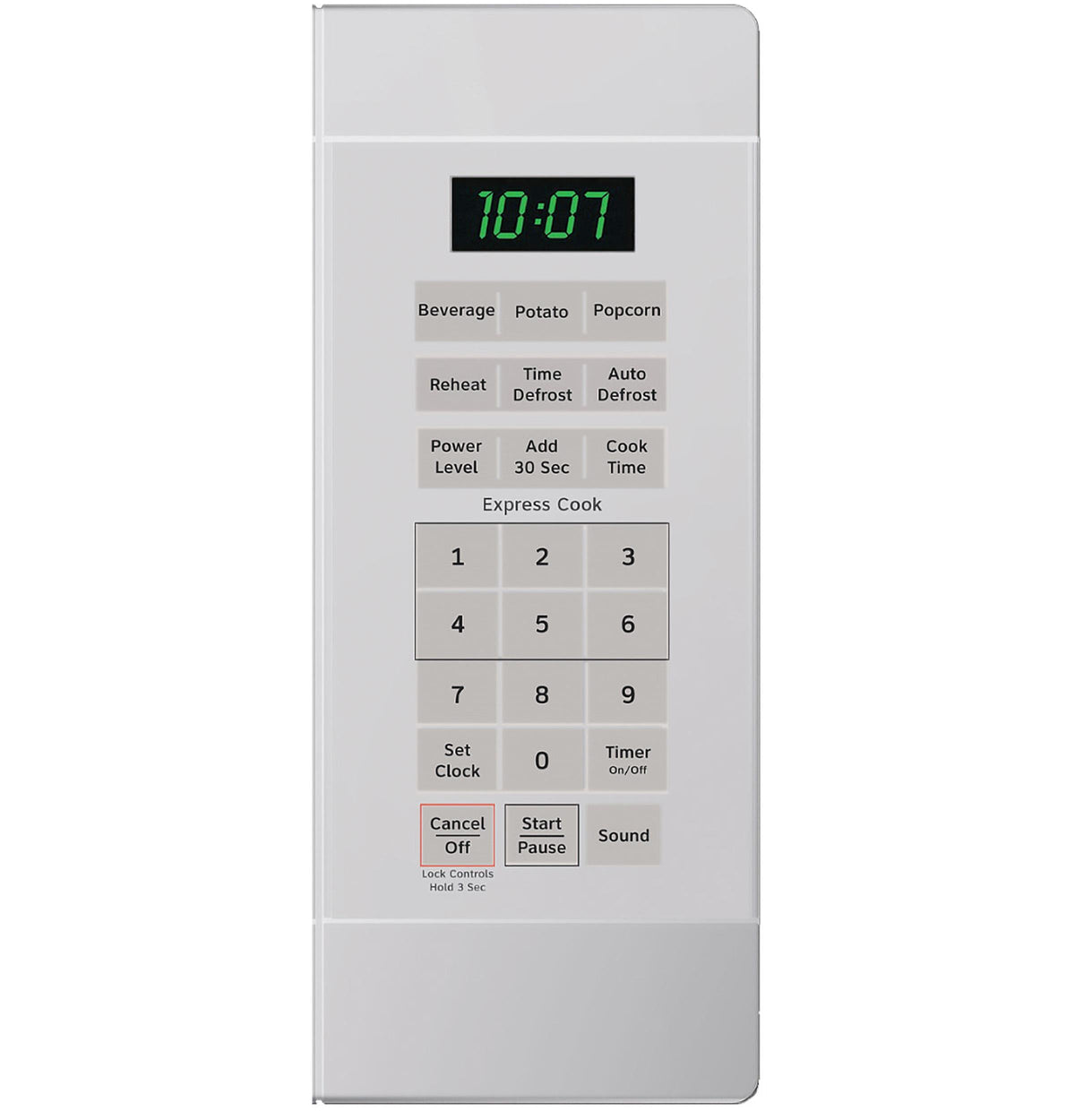 HOTPOINT RES1072DTWW Hotpoint® 0.7 Cu. Ft. Capacity Countertop Microwave Oven White