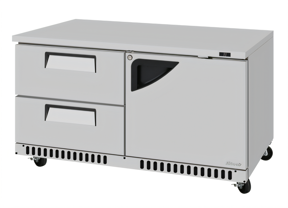 Turbo Air TUR-60SD-D2R(L)-FB-N Super Deluxe Reach-in Refrigerators