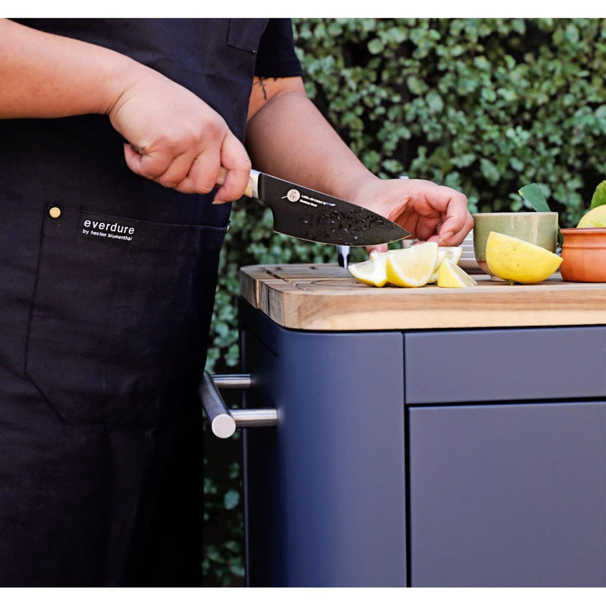 Everdure By Heston Blumenthal Indoor/Outdoor 40-Inch Mobile Prep Kitchen  - PKB