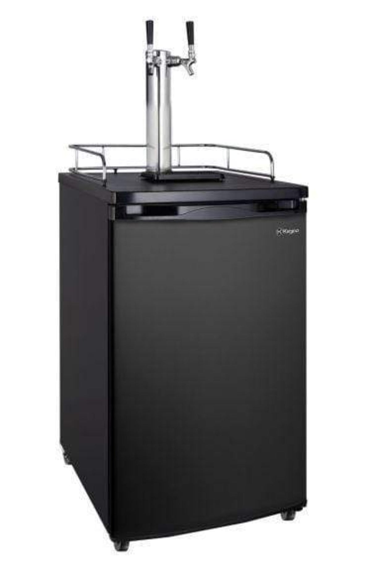 Kegco 20" Wide Kombucha Tap Black Kegerator - KOM19B-1NK