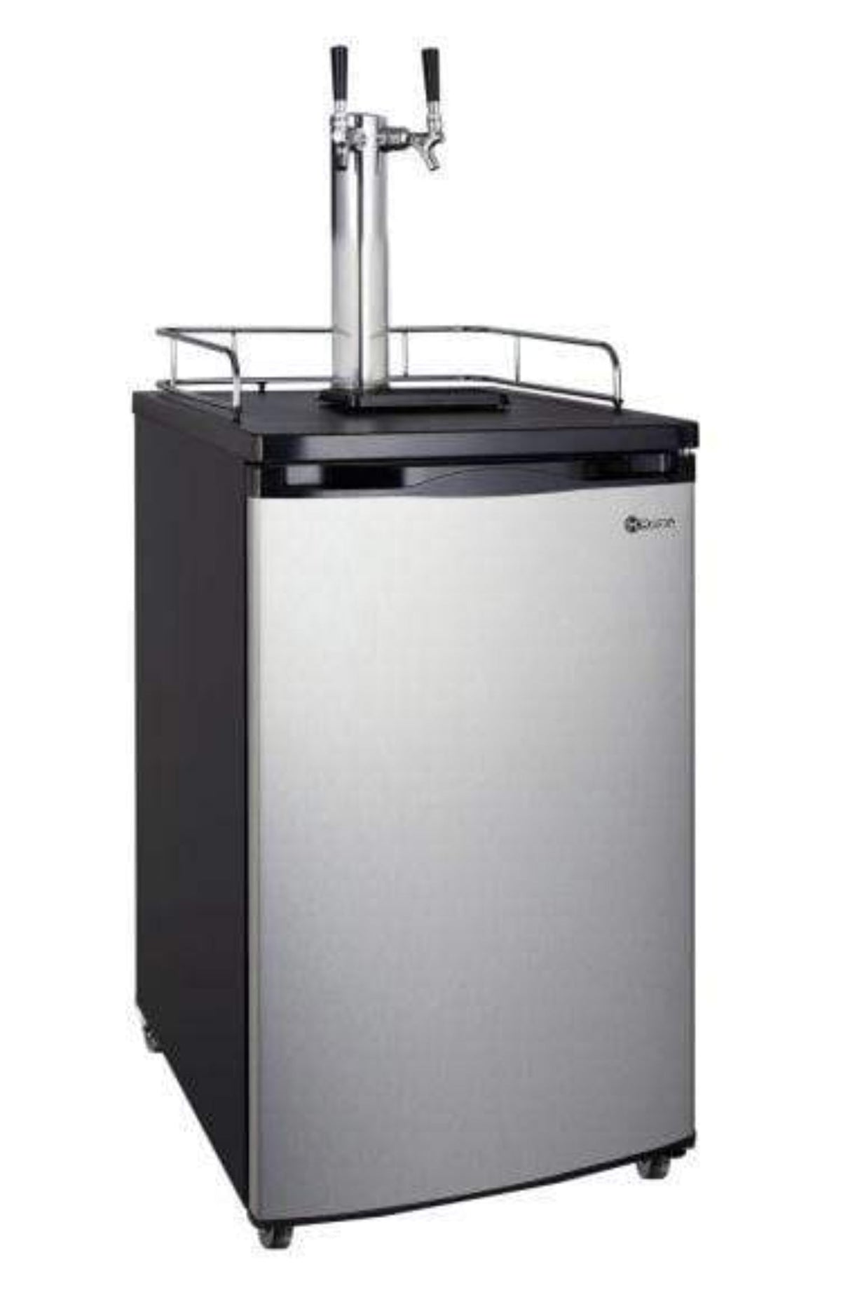 Kegco 20" Wide Kombucha Tap Stainless Steel Kegerator - KOM19S-1NK