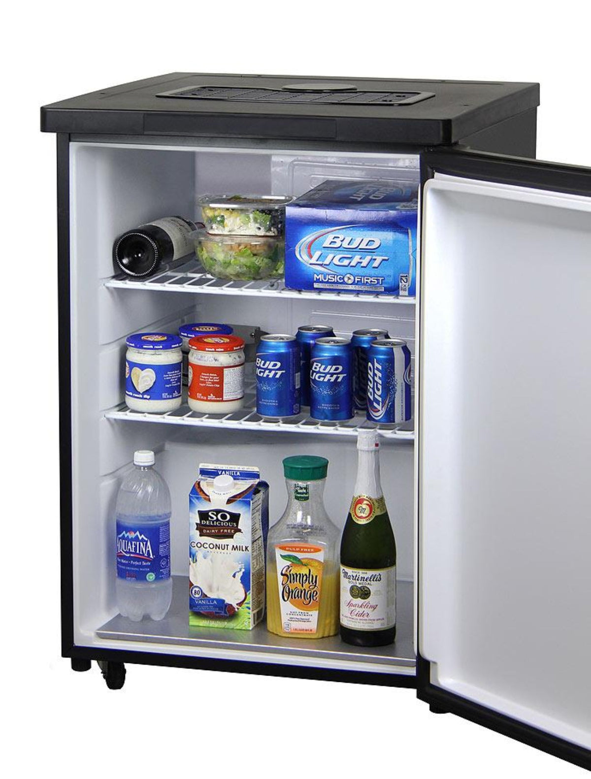 Kegco 24" Wide Black Kegerator - Cabinet Only - MDK-209B-01