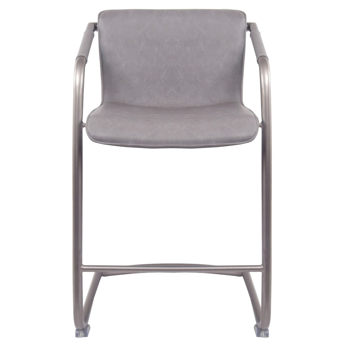 New Pacific Direct Indy PU Leather Counter Stool, (Set of 2)  - 1060004-216