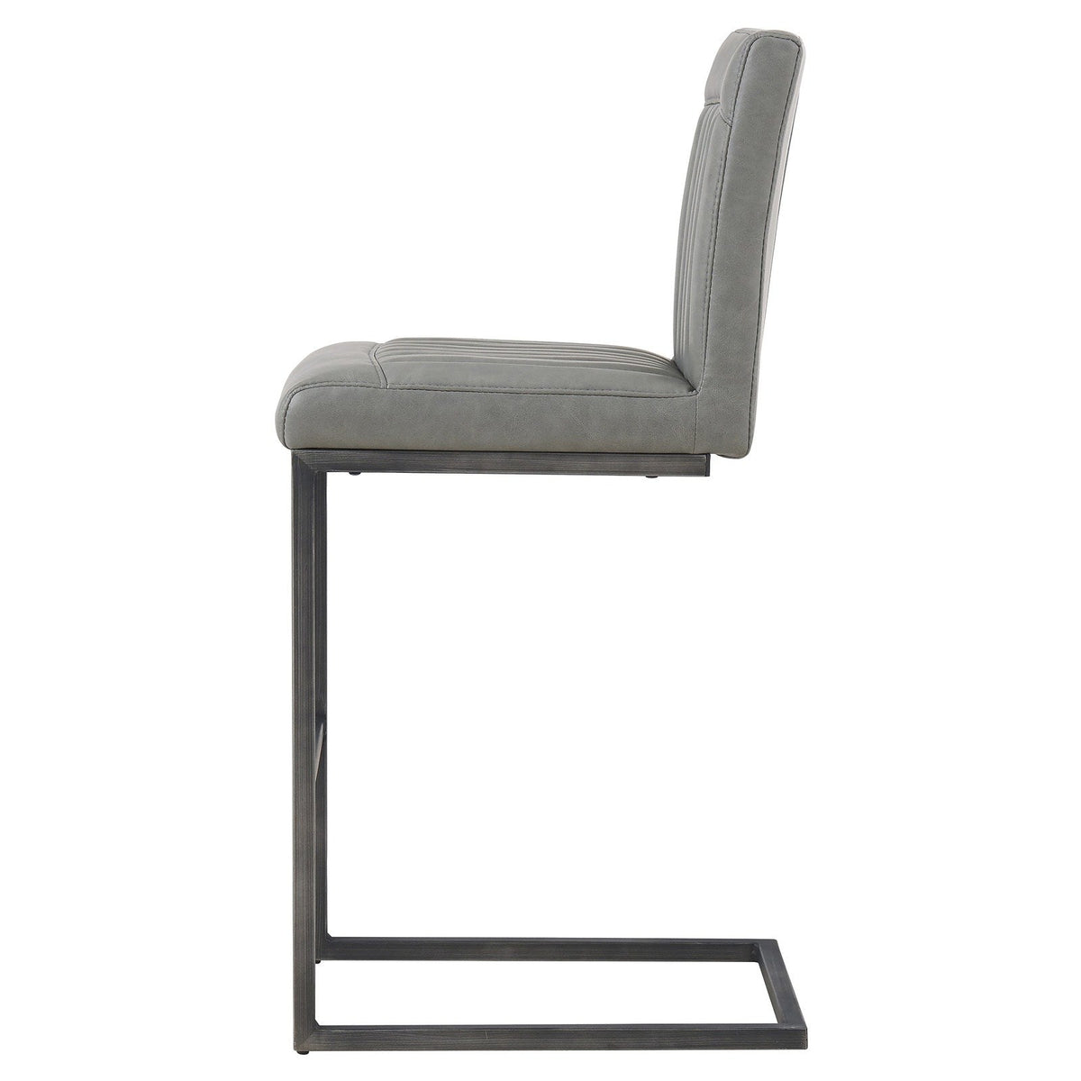 New Pacific Direct Ronan PU Leather Counter Stool, (Set of 2)  - 1060008-216
