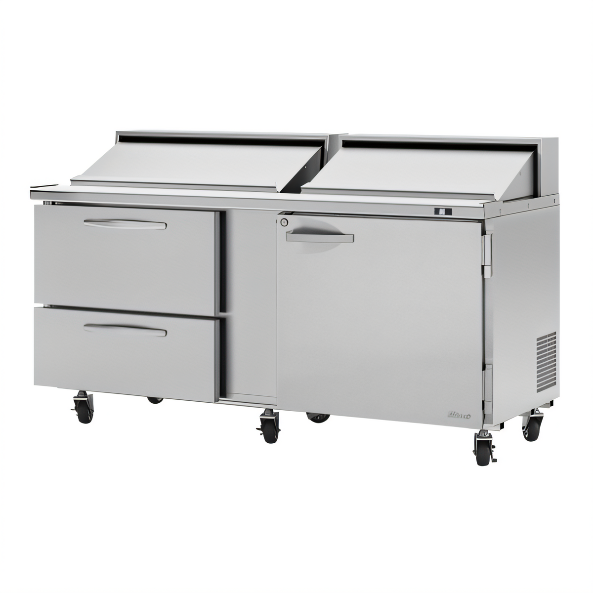 Turbo Air PST-72-D2R(L)-N PRO Prep Tables - PST-72-D2R(L)-N