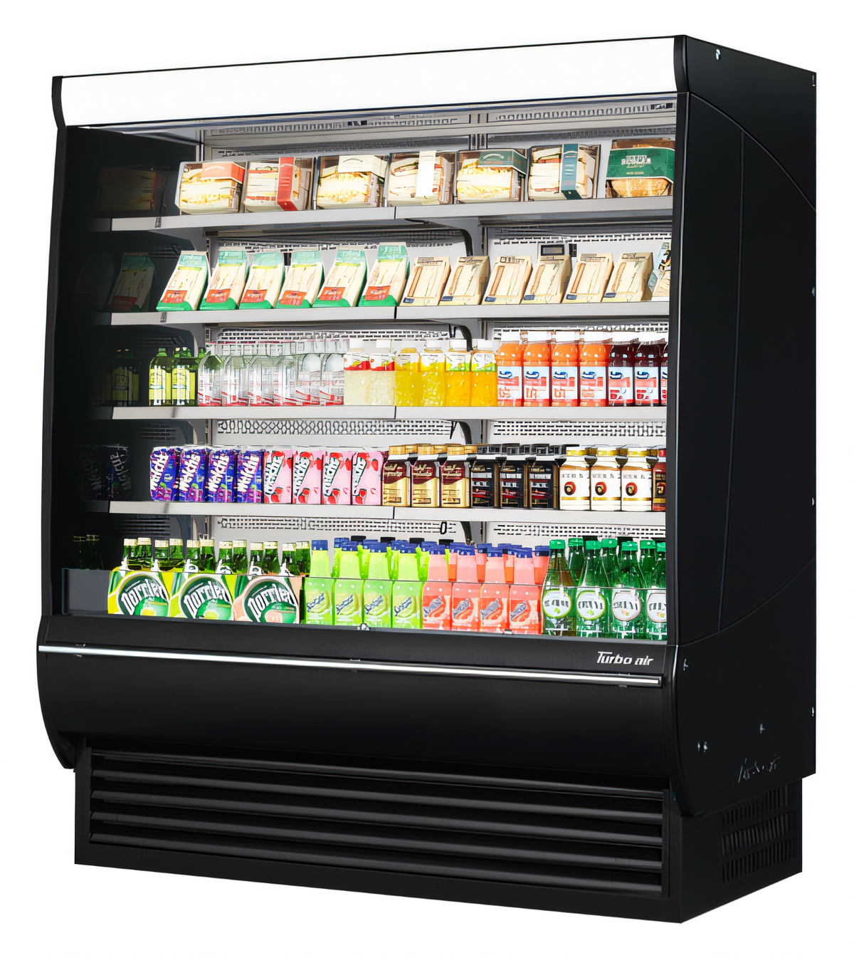 Turbo Air TOM-72DXB-SP(-A)-N Open-Air Coolers - TOM-72DXB-SP(-A)-N