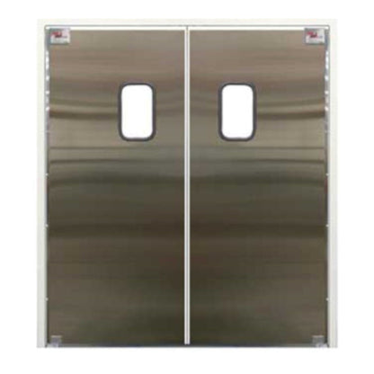 Curtron SPD-30-SS-DBL-4896 48" x 96" Service-Pro Series 30 Double Swing Door - CUSPD30SSDBL4896