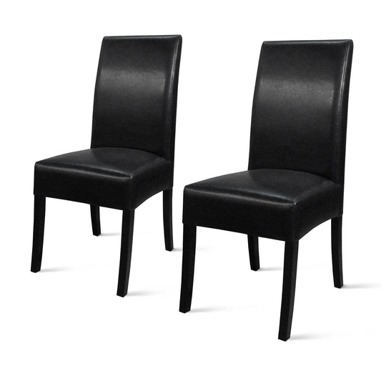 New Pacific Direct Valencia Bonded Leather Chair, (Set of 2)  - 108239B-23