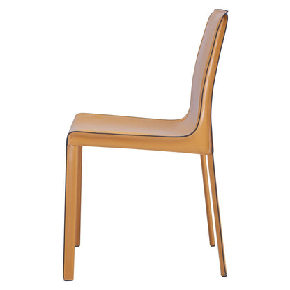 New Pacific Direct Gervin Recycled Leather Chair, (Set of 2)  - 448233R-29