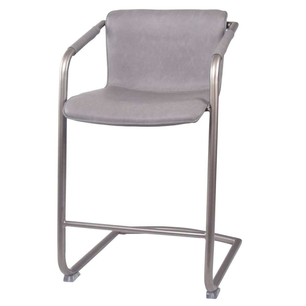 New Pacific Direct Indy PU Leather Counter Stool, (Set of 2)  - 1060004-216