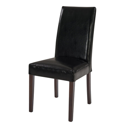 New Pacific Direct Hartford Bicast Leather Dining Chair, (Set of 2)  - 198140-23