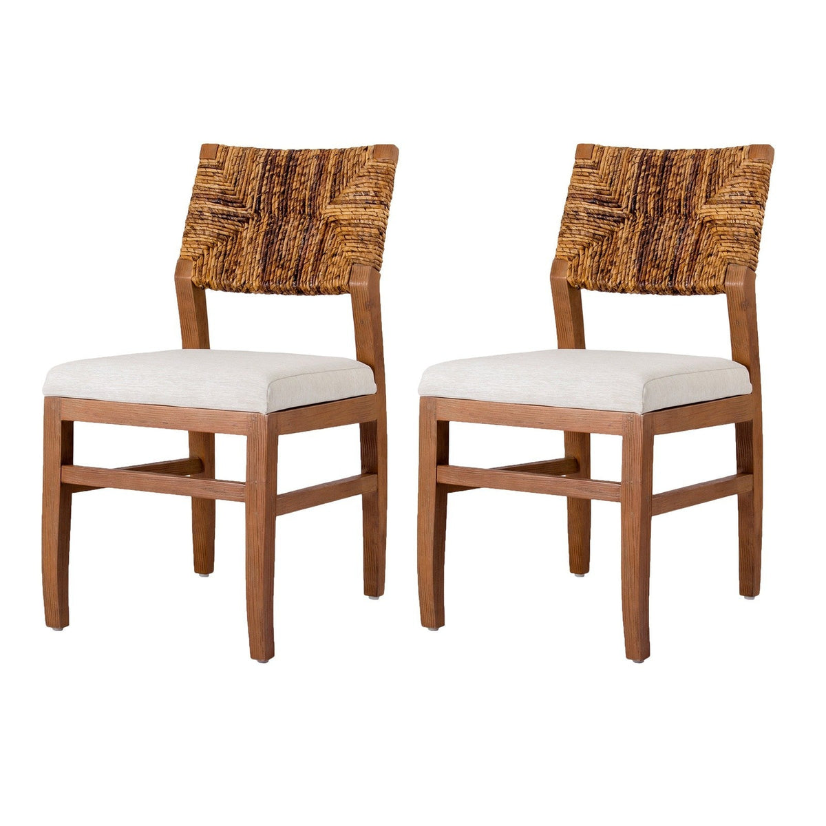 New Pacific Direct Lyon Abaca Dining Chair, (Set of 2) -  7400024