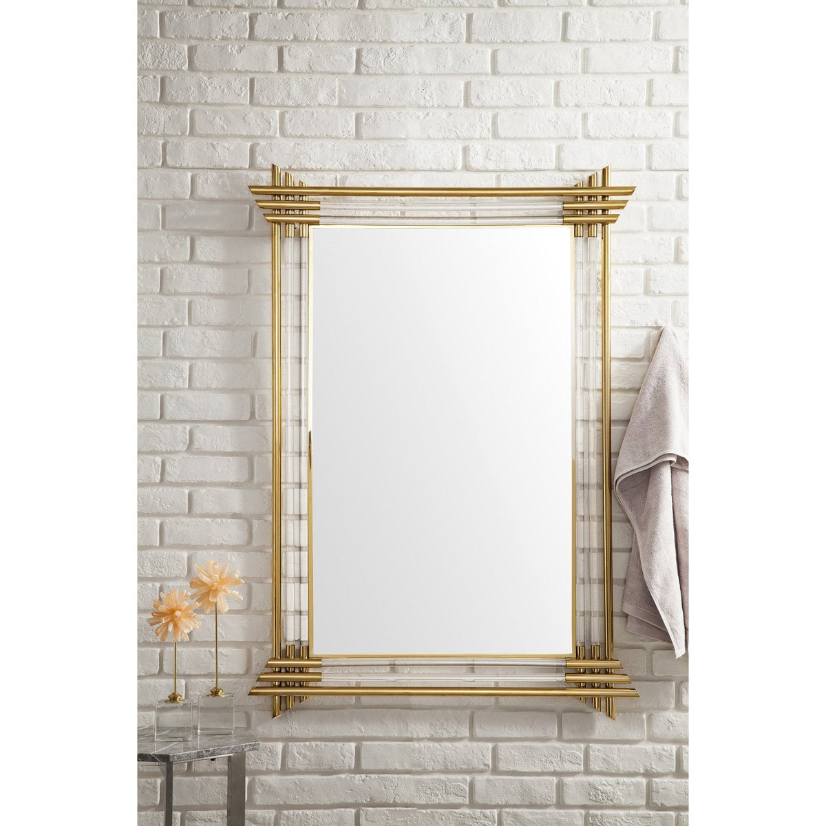 James Martin Vanities Sarasota 35.4" Mirror - 999-M35.4-PG-LU